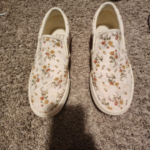 Floral Slip-On Women's Shoes